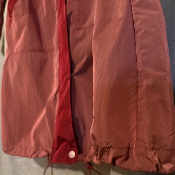 NWT- Chicos Maroon Long lightweight adorable hooded jacket for all seasons❤️ - Picture 4 of 16